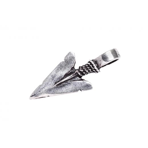 Viking arrowhead - pendant silver