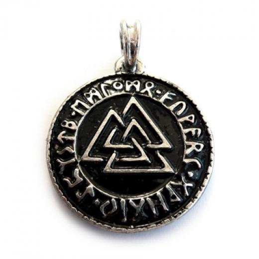 Valknut (Pendant in silver)