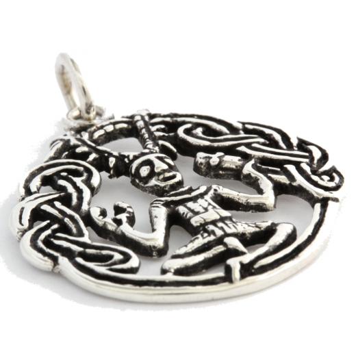 Celtic Cernunnos (Pendant in silver)