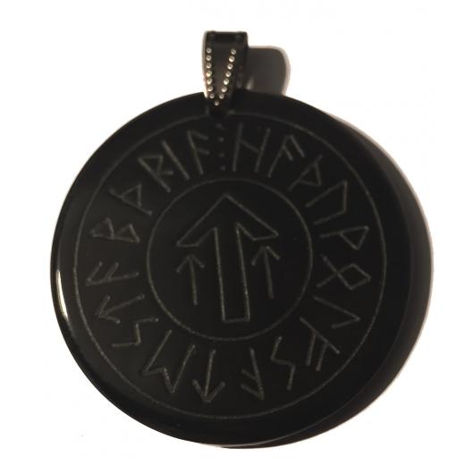 Victory Rune TYR (Pendant from Horn)