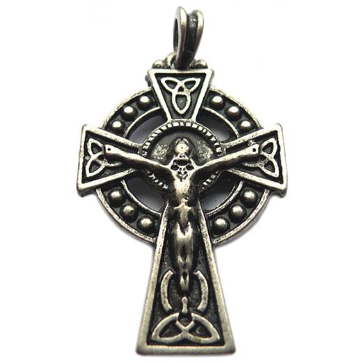 St. Patricks Cross (Pendant in antiqued silver)