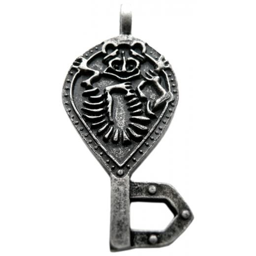 Troll Key (Pendant in antiqued silver)