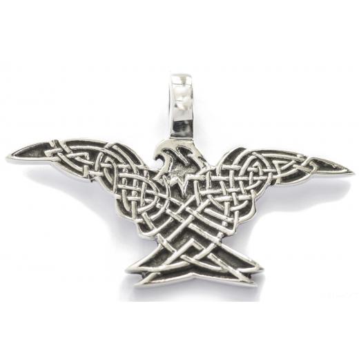 Arcon – keltischer Adler (Kettenanhänger in Silber)
