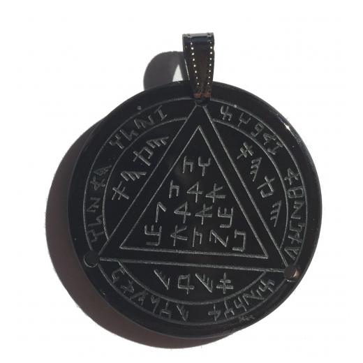 Gods name-Kabbalah (Pendant from Horn)