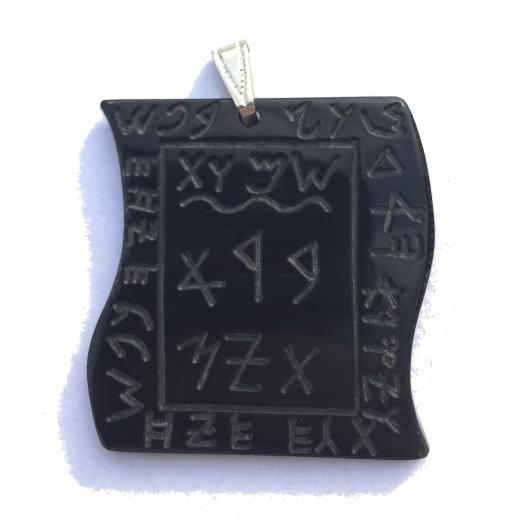 Incarnation-Kabbalah (necklace pendant from horn)