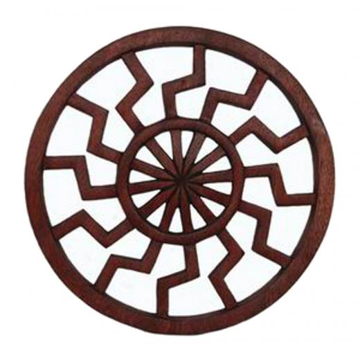 Black Sun 30 cm (wood wall decoration)