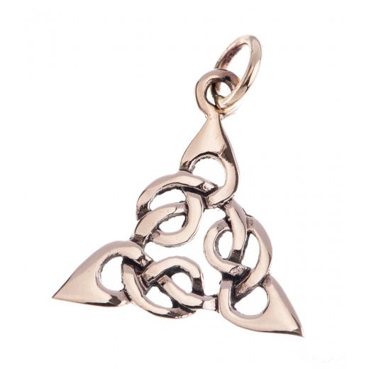Isea - Celtic Triangle (Kettenanhänger in Bronze)