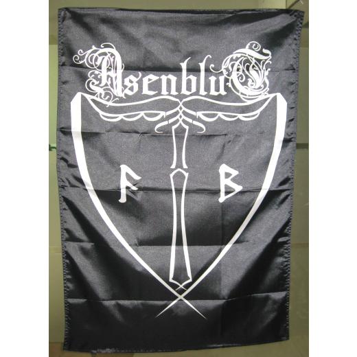 Asenblut - Logo Fahne / Posterflagge