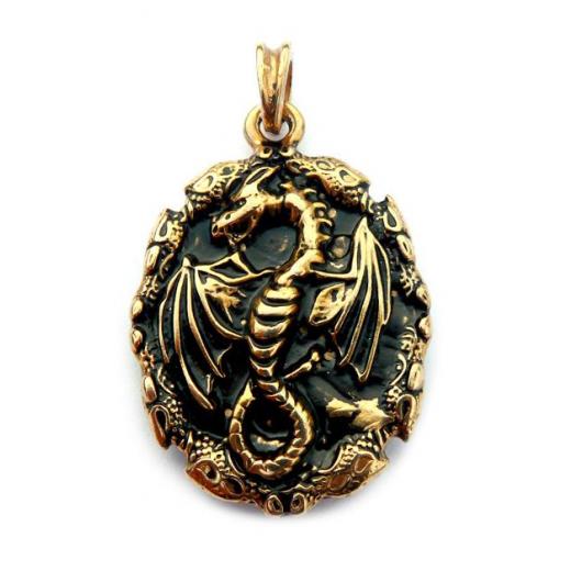Dragon Amulett (Pendant in Gold)