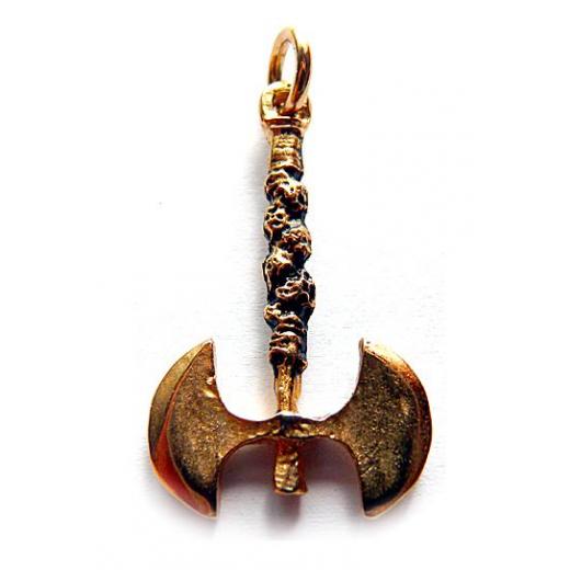 Nordic Axe (Pendant in gold)