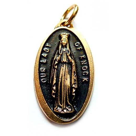 Our Lady of Knock (Pendant in gold)
