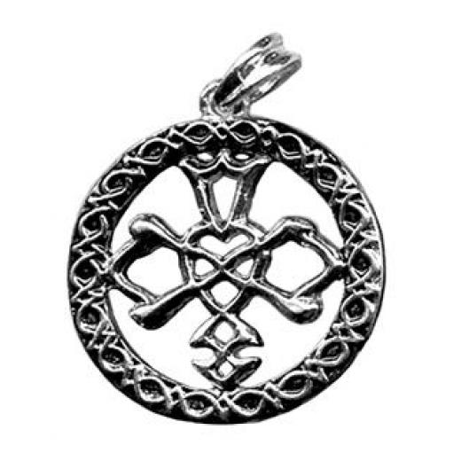 Keltischer Hochzeit-Knoten (Kettenanhänger in Silber)
