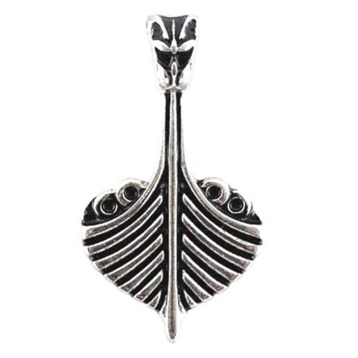 Drake Viking Ship (Pendant in silver)