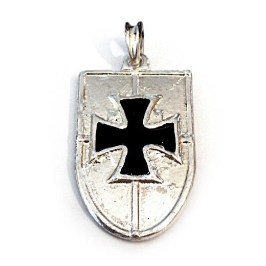 Germanic Shield (Pendant in silver)