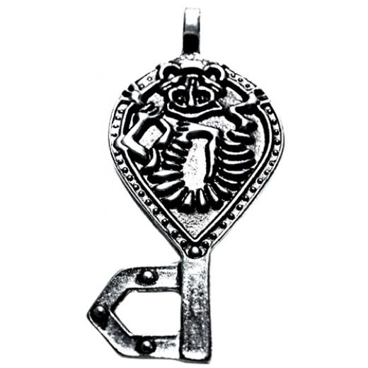 Troll Key (Pendant in silver)
