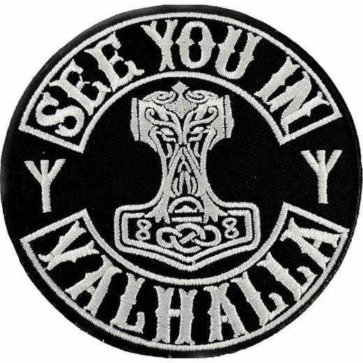 See you in Valhalla Aufnäher