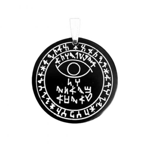 Protection Amulet of Rabbi Nehonia-Kabbalah (Pendant from Horn)