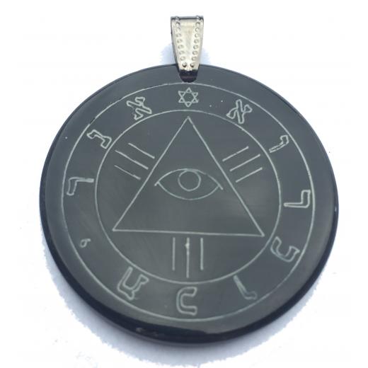 All-seeing eye (Pendant from horn)