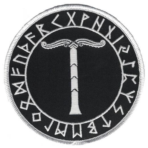 Irminsul im Runenkreis (Aufnäher)