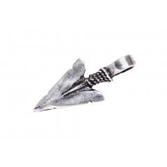 Viking arrowhead - pendant silver