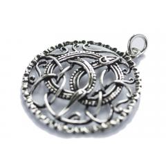Midgard Serpent - Ragnarök (Pendant in silver)