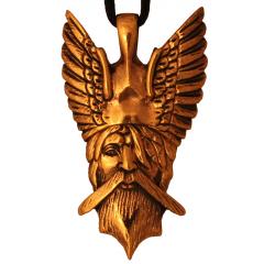 Odin - Wikingeranhänger (Kettenanhänger in Bronze)