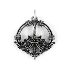 Haithabu (Pendant in antiqued silver)