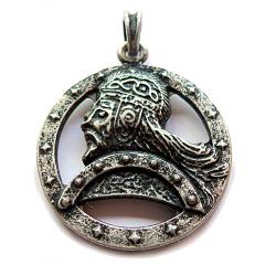 Nordic Warrior (Pendant in antiqued silver)