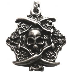 Pirates of the Caribbean (Pendant in antiqued silver)