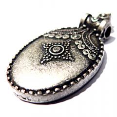 Ribe amulet (Pendant in antiqued silver)