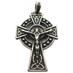 St. Patricks Cross (Pendant in antiqued silver)