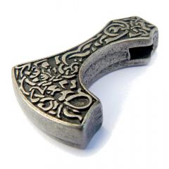 Warrior Hammer (Pendant in antiqued silver)