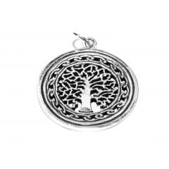 Daimhin - Celtic Beech (Pendant in silver)