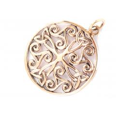 Aurea - Celtic Cross (Pendant in Bronze)