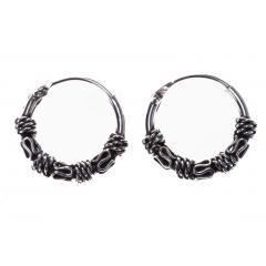 Amika - small hoops (earrings in silver)