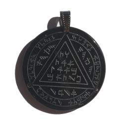 Gods name-Kabbalah (Pendant from Horn)