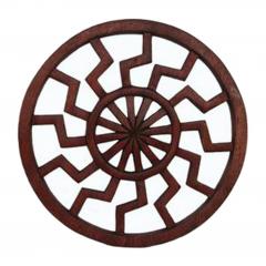 Black Sun 30 cm (wood wall decoration)