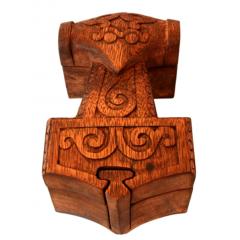 Thors Hammer - Schonenhammer (Wooden Jewelery Box)