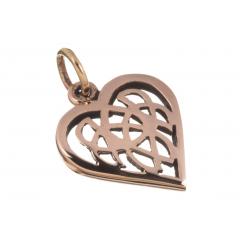 Amina - Celtic Heart (Pendant in Bronze)