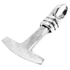 Ansgar - Small Thors Hammer (Pendant in silver)