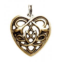 Celtic Heart (Pendant in Gold)
