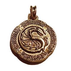 Dragon (Pendant in Gold)