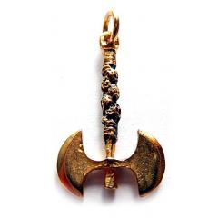 Nordic Axe (Pendant in gold)
