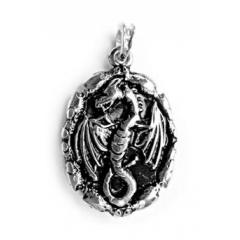Dragon Amulet (Pendant in silver)