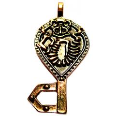 Troll Key (Pendant in gold)