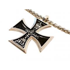 Iron Cross (Pendant in antiqued silver)