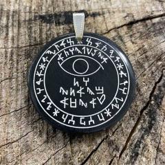 Protection Amulet of Rabbi Nehonia-Kabbalah (Pendant from Horn)