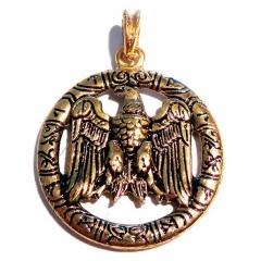 Germanic coat of arms (Pendant in gold)
