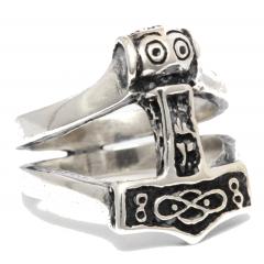 Thoran - Thors Hammer Ring (ring in silver)